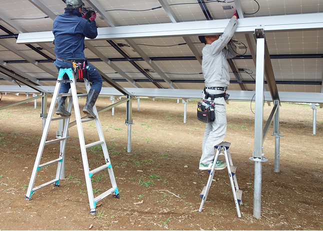 太陽光発電所建設