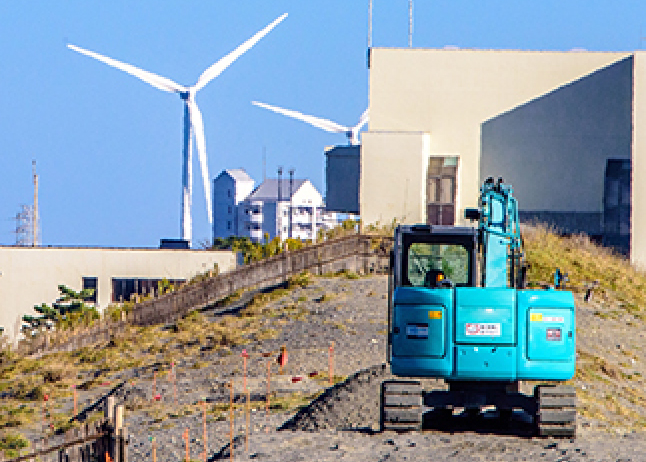 風力発電所建設